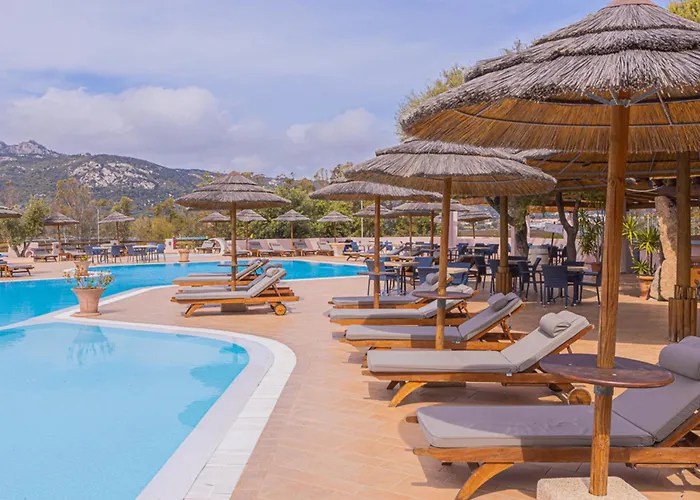 Hotel With Swimming Pool Near Baja Sardinia Arzachena